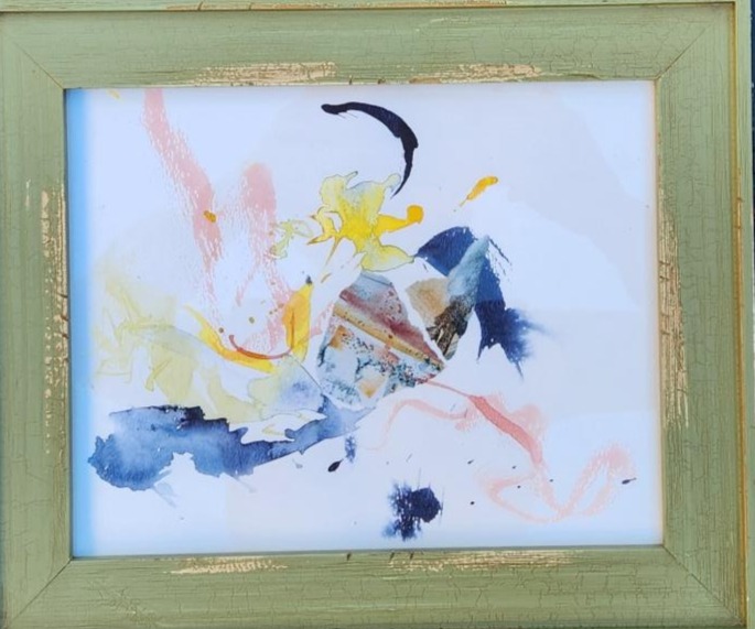 Mixed Media - watercolor and digital photography